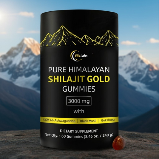 ElixLab Himalayan Shilajit Gold Gummies