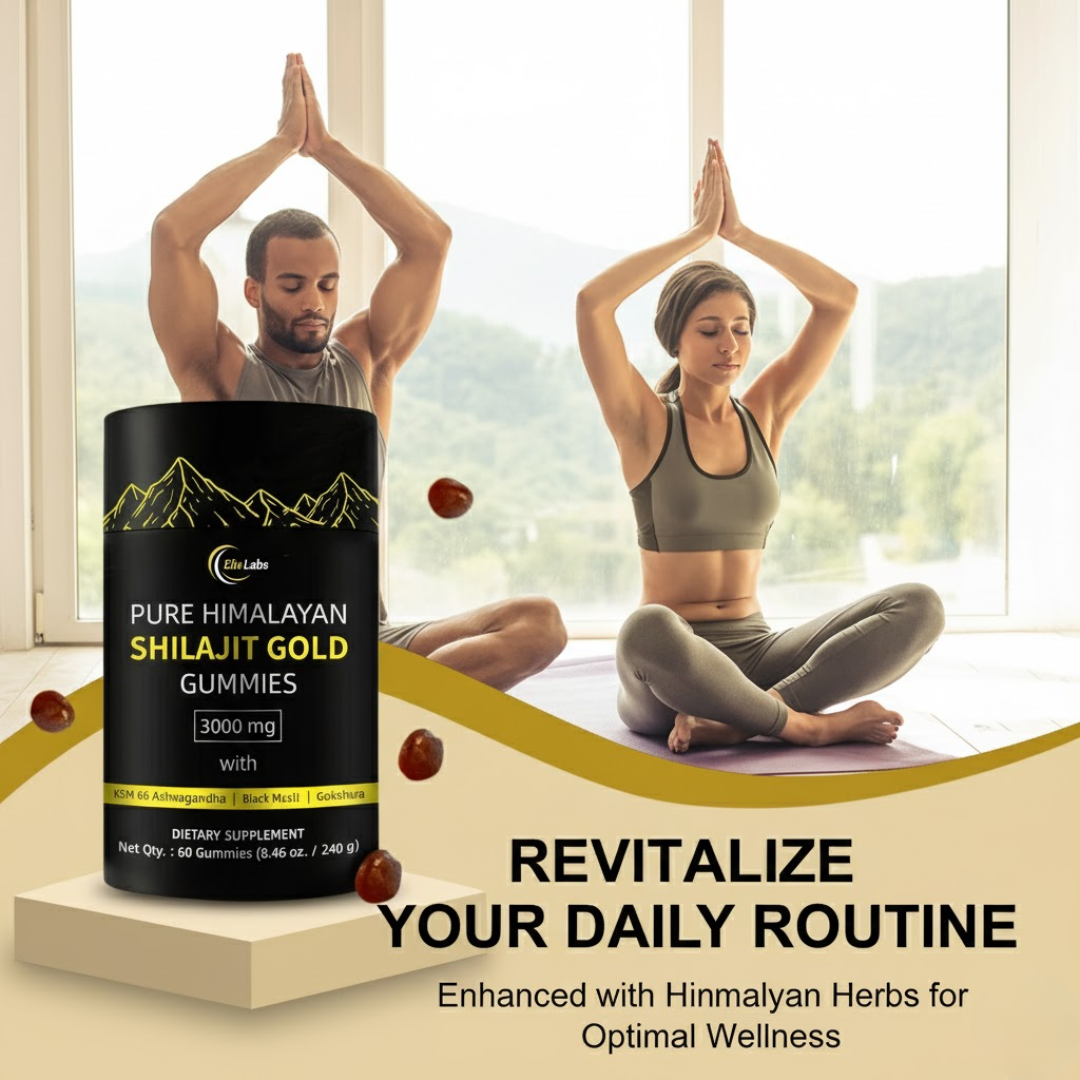 ElixLab Himalayan Shilajit Gold Gummies